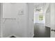 Bright bedroom with dark floors and a closet at 2331 W Horatio St # 610, Tampa, FL 33609