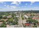 Aerial view of the neighborhood, showcasing nearby shops and water views at 2331 W Horatio St # 610, Tampa, FL 33609