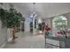 Bright and spacious entryway with high ceilings and elegant tile flooring at 17721 Ridgeway Point Pl, Tampa, FL 33647