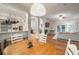Open kitchen with granite countertops, stainless steel appliances, and an island at 825 Islebay Dr, Apollo Beach, FL 33572