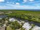 Waterfront community with lush landscaping and homes at 825 Islebay Dr, Apollo Beach, FL 33572