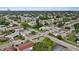 Wide aerial showcasing the home and neighborhood at 1332 Maybury Dr, Holiday, FL 34691