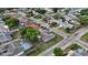 Aerial view of the home's neighborhood at 1332 Maybury Dr, Holiday, FL 34691
