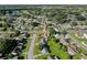 Aerial view of a suburban neighborhood with houses and roads at 7702 Ivory Ter, New Port Richey, FL 34655