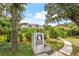 Brick mailbox at the entrance to a charming home at 1810 S Valrico Rd, Valrico, FL 33596