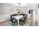 Farmhouse style dining room with white table at 1810 S Valrico Rd, Valrico, FL 33596