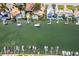 Aerial view of a canal with multiple waterfront homes and boats at 833 Ponce De Leon Dr, Tierra Verde, FL 33715