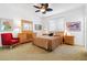 Bright bedroom featuring a comfortable bed and ample closet space at 833 Ponce De Leon Dr, Tierra Verde, FL 33715