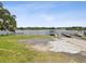 Boat ramp with dock and access to the waterway at 9913 Alavista Dr, Gibsonton, FL 33534