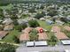 Aerial view showcasing home location in a community at 401 Dorchester Pl # 58, Sun City Center, FL 33573