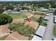 Aerial view showcasing the property's location in a residential neighborhood at 401 Dorchester Pl # 58, Sun City Center, FL 33573
