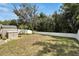 Large backyard with shed and privacy fence at 13951 Caden Glen Dr, Hudson, FL 34669