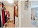 Spacious walk-in closet with ample shelving at 13951 Caden Glen Dr, Hudson, FL 34669