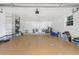 Garage with washer and dryer, extra storage space at 5805 8Th Avenue W Dr, Bradenton, FL 34209