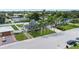 Property view showcasing house, landscaping, and neighborhood context at 5805 8Th Avenue W Dr, Bradenton, FL 34209