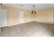 Dining room featuring tile flooring and neutral-toned walls at 15635 Bear Creek Dr, Tampa, FL 33624