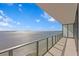 Private balcony boasting scenic waterfront views and city skyline at 2912 Santiago St # 1201, Tampa, FL 33629