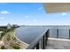 Enjoy spectacular water views from this balcony, perfect for relaxing and entertaining against a cityscape backdrop at 2912 Santiago St # 1201, Tampa, FL 33629
