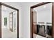 Convenient laundry room with washer and dryer at 1105 Conant Ave, Safety Harbor, FL 34695
