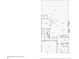 First floor plan showing an open concept layout with 3 bedrooms, and a 3-car garage at 13029 Paddock Wood Pl, Riverview, FL 33579