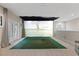 High-tech golf simulator in finished basement at 13029 Paddock Wood Pl, Riverview, FL 33579