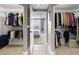 Walk-in closet with ample hanging space and shelving at 6551 Shoreline Dr # 6202, St Petersburg, FL 33708