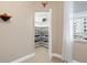 Corner closet with shelving for shoes and other accessories at 6551 Shoreline Dr # 6202, St Petersburg, FL 33708