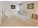 Spare bedroom with plush carpeting, and contemporary decor at 2348 Silvermoss Dr, Wesley Chapel, FL 33544