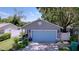 Lovely home with an attached garage, complemented by a meticulously maintained lawn and mature landscaping at 4477 67Th N St, St Petersburg, FL 33709