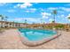 Community pool with plenty of lounge chairs at 19029 Us Highway 19 N # 6-19, Clearwater, FL 33764