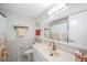Clean bathroom with updated vanity and shower at 19029 Us Highway 19 N # 6-19, Clearwater, FL 33764