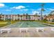 Well-maintained shuffleboard courts with seating at 19029 Us Highway 19 N # 6-19, Clearwater, FL 33764