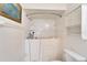 Bathroom featuring walk-in tub, tiled shower and new vanity with storage at 120 Knollpoint Dr, Sun City Center, FL 33573