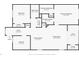 Home floorplan showing layout of primary bedroom, kitchen, bathroom, living room, lanai, and foyer at 120 Knollpoint Dr, Sun City Center, FL 33573