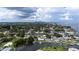 Wide aerial view of property, neighborhood and waterfront at 537 Dolphin Se Ave, St Petersburg, FL 33705