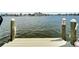 Private dock with water access, perfect for boating and enjoying waterfront living at 833 Bay Point Dr, Madeira Beach, FL 33708