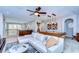 Game room with a comfortable sectional sofa and pool table at 2924 Valencia Ridge St, Valrico, FL 33596