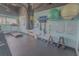 Gym featuring equipment and weights for a full body workout on a rubber floor at 31 Island Way # 907, Clearwater Beach, FL 33767