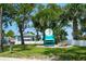 Private beach club access with lush landscaping at 4737 Casswell Dr, New Port Richey, FL 34652