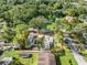 Aerial view of property, showing lot size and location at 12501 Holyoke Ave, Tampa, FL 33624