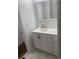Clean bathroom featuring a white vanity and modern fixtures at 12501 Holyoke Ave, Tampa, FL 33624