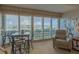 Bright dining area with stunning water views at 31 Island Way # 907, Clearwater Beach, FL 33767