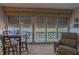 Casual dining area with table and chairs, offering water views at 31 Island Way # 907, Clearwater Beach, FL 33767