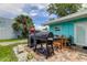 Outdoor kitchen area with large grill and ample prep space at 2219 Beach S Blvd, Gulfport, FL 33707