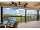 Relaxing balcony with outdoor seating and stunning water views at 11590 Shipwatch Dr # 548, Largo, FL 33774