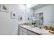 Double vanity bathroom with granite countertop at 18215 Metado Dr, Lakewood Ranch, FL 34211