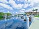 Waterfront community with private boat docks and calm waters at 1513 Wharfside Dr # 1513, Tarpon Springs, FL 34689