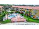 Resort-style pool and spa with ample deck space at 1513 Wharfside Dr # 1513, Tarpon Springs, FL 34689
