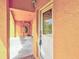 Private entrance with glass door and access to garage at 1513 Wharfside Dr # 1513, Tarpon Springs, FL 34689