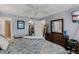 Main bedroom with king-size bed and built-in dresser at 12760 Indian Rocks Rd # 510, Largo, FL 33774